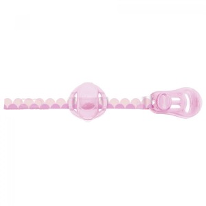 Attache-tétine Chicco rose