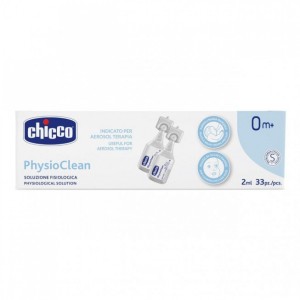 Chicco Physioclean Solution Saline 33 pièces 2ml