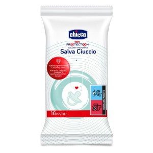 Salviettine Igienizzanti Chicco Salva Ciuccio 16 Pz.