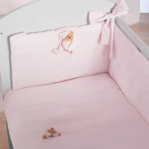 Ensemble de couette rose Nanan Mini Me Puccio