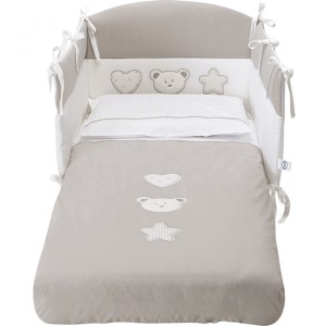 Ensemble de couette amovible Pali Birillo Tortora