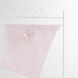 Housse en jersey pour landau Nanan Coccolo rose