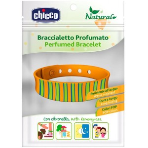 Bracelet en silicone parfumé Mosquito Orange de Chicco