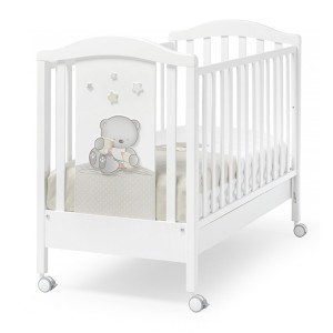 Lit bébé Erbesi Dado blanc