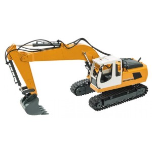 Mondo Excavatrice Vehicles Radio Commande , Orange 1:16
