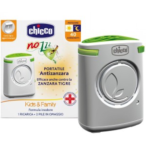 NoZzz Répulsif anti-moustique portable Chicco pour enfants et famille