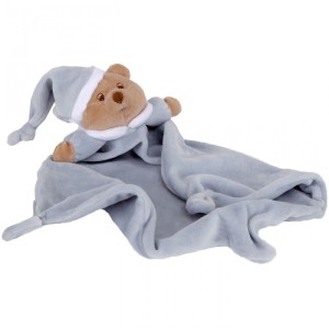Doudou Nanan Puccio Bleu Clair