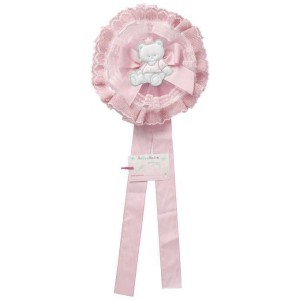 Arc de naissance Andy & Helen Pink Crown Bear