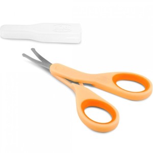 Ciseaux à Ongles Pour Bébés Igiene Sicura Arancio