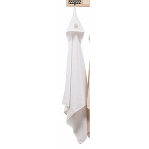 Serviette de Bain Picci Lapin Blanc Brodé