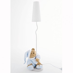 Lampada da Terra Nanan Puccio Azzurro