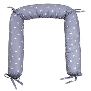 Réducteur De Lit Bébé Bombolino Picci étoile Converse Cod.56001422 var. 22 gris