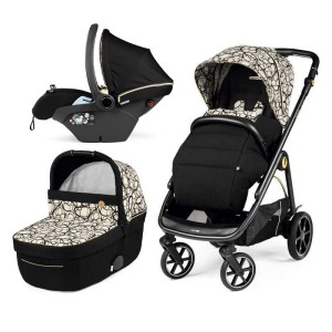 Trio Peg Perego Veloce Graphic Gold Lounge i-Size Capacité 22 Kg