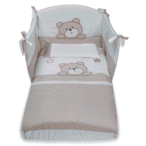 Parure de lit amovible Pali Teo Tortora