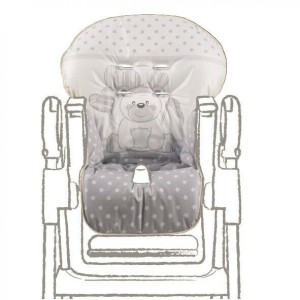 Housse de chaise haute Italbaby PVC Kukù grise