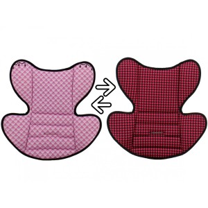 Matelas MyCarSit pour siège auto 15-36 kg rose rouge