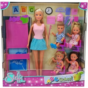Ensemble de poupées d'école Simba Steffi Love ABC