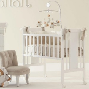 Ensemble lit bébé + matelas et couette Nanan Mini-Me Tato