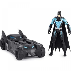 Ensemble Bat-Tech Batman + Batmobile de Spin Master DC Comics