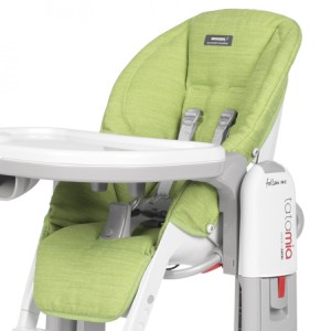 Housse de chaise haute verte Tatamia Wonder de Peg Perego