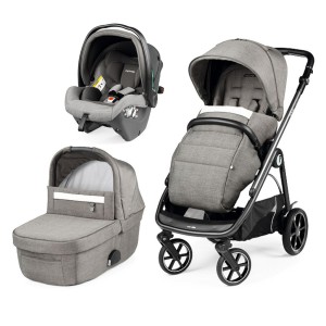 Poussette Trio Peg Perego Veloce SLK i-Size City Grey Capacité 22 kg